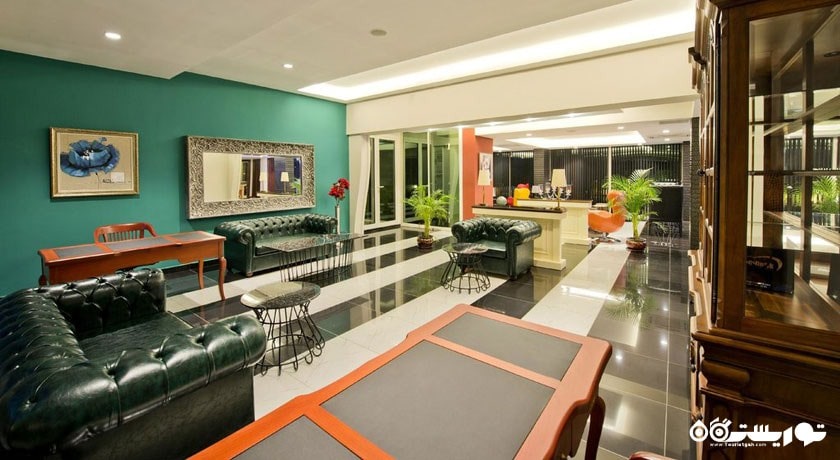 محوطه لابی  هتل بوتیک پرایم